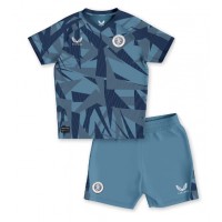 Camiseta Aston Villa Tercera Equipación para niños 2023-24 manga corta (+ pantalones cortos)